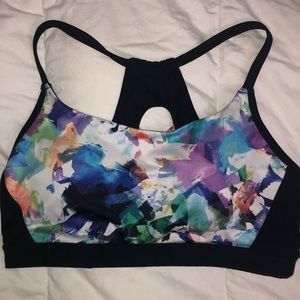 Sports bra padded breast